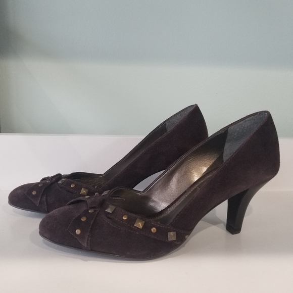 NEW Antonio Melani Sued Pumps - Picture 2 of 8